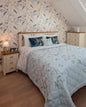 Dorma Blue Bedspread & Pillows set