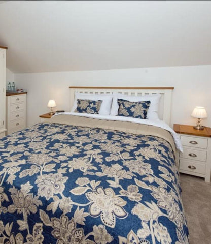 Dorma Dark Blue Bedspread & Pillows set