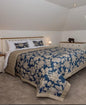Dorma Dark Blue Bedspread & Pillows set