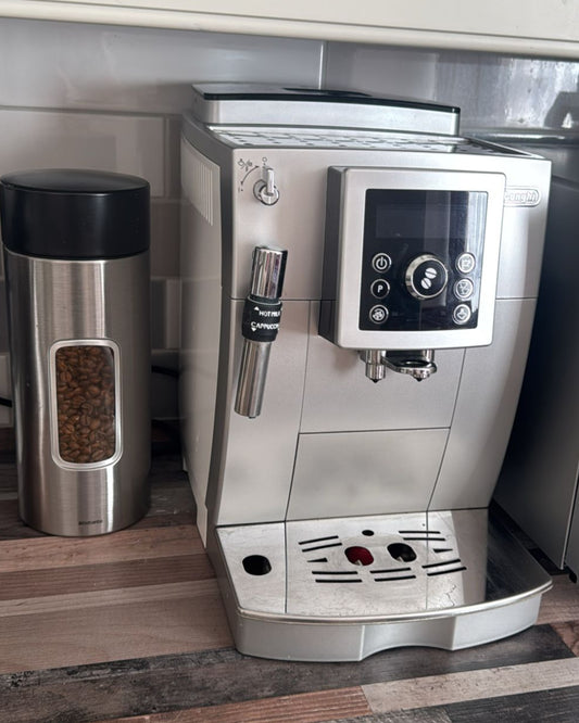 DELONGHI Coffee Maker & coffee container