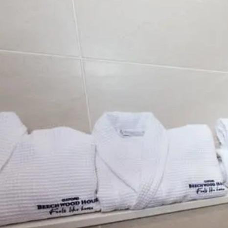 Bathroom Set with Robe