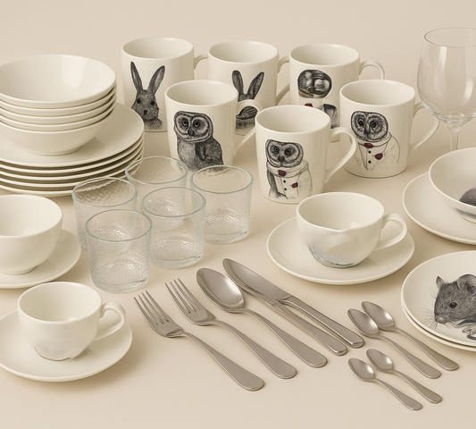 Crockery set for 6